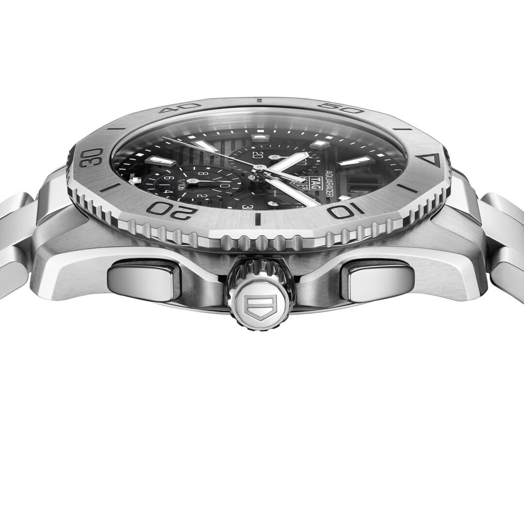 TAG HEUER Women S Aquaracer Professional 200 Stainless Steel Bracelet Watch Black